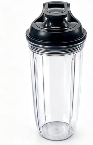 2PCS Replacement Blender Cup 32oz with Premium To-go-lid, Compatible with NutriBullet Blender Combo 1200W（NBF10500/NBF70500/ZNBF30400Z/ZNBF30500Z/NBF50400/NBF70500) - Image 3