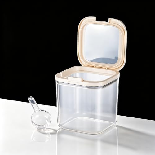 5 Lbs Flour Container with Lid & Scooper,BPA Free,Airtight