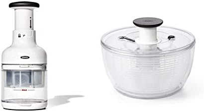 OXO Good Grips Vegetable Chopper + OXO Good Grips Large Salad Spinner by Unknown
