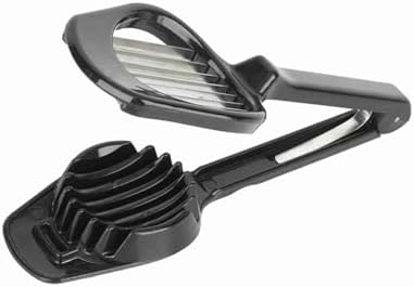 Zerodis Egg Slicer, Stainless Steel Wire Egg Slicer Heavy Duty Aluminium Egg Cutter Dishwasher for Egg Strawberry Soft Fruit Egg Slicer for Hard Boiled Egg by Zerodis