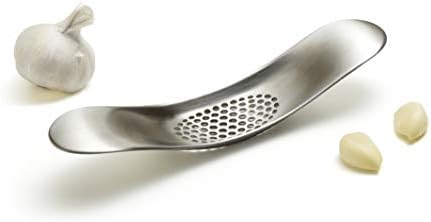 Joseph Joseph Garlic Rocker Crusher Mincer Press Dishwasher Safe, Stainless Steel - Image 6