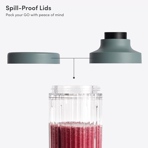 Beast GO Cordless, Premium Portable Blender for Shakes & Smoothies, 22oz Blending Vessel, Blends Ice & Frozen Fruit, Rechargeable USB-C Battery, Drinking Lid and Straw System (Mist) - Image 2