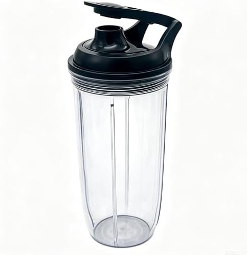 2PCS Replacement Blender Cup 32oz with Premium To-go-lid, Compatible with NutriBullet Blender Combo 1200W（NBF10500/NBF70500/ZNBF30400Z/ZNBF30500Z/NBF50400/NBF70500) - Image 4