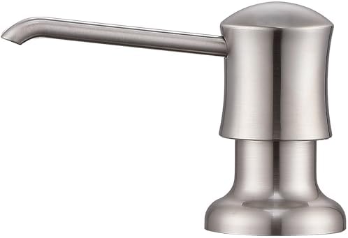 Soap Dispenser for Kitchen Sink, Soap Pump Brushed Nickel