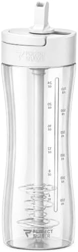 PerfectShaker LUMA 28oz Tritan Protein Shaker Bottle with Straw by PerfectShakers