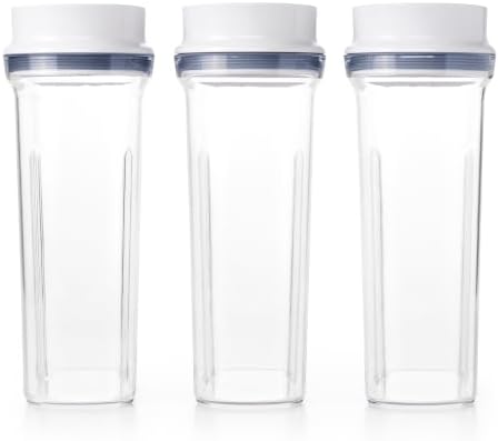 OXO Good Grips POP Airtight Cereal Dispenser 3-Piece Set, 3.4 Qt Each