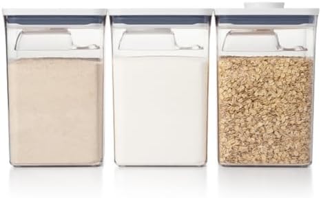 OXO Good Grips POP Airtight Food Storage Containers for Pantry, 6-Piece Set