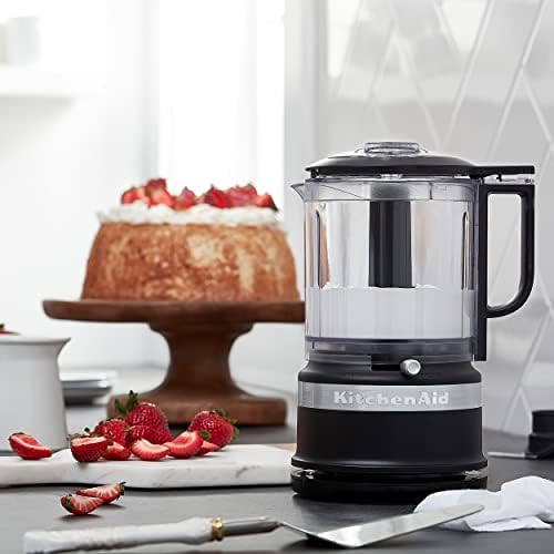 KitchenAid 5 Cup Food Chopper KFC0516BM, Matte Black - Image 2