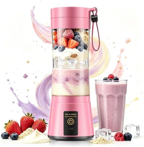 Handheld Juice Blender, On-the-Go Blender Cups Make Protein Shakes by YFIXQNSU