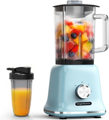 Countertop Blender, Smoothies and Kitchen Use, Smoothie Maker by NutriBlastEveryBite