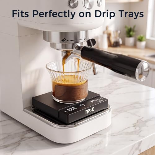 Espresso Coffee Scale with Timer, 0.1g Precision Digital Shot Scale