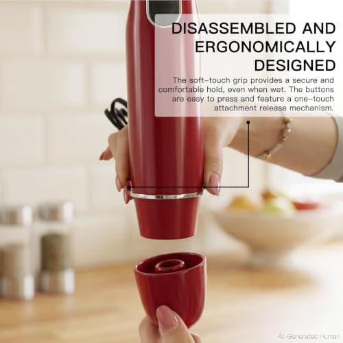 Hand Immersion Blender Mixer 1000W Whisk Chopper