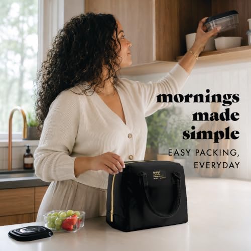 Bloomington Insulated Lunch Bag for Women w/ Containers