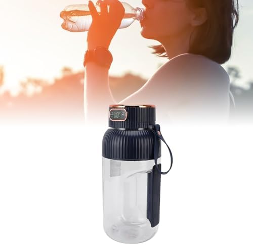 Portable Juicer Cup, 150W 1200ml Multifunctional Mini Travel Blender for Gym Home Office Sports Outdoor, Mini Juicer Cup, Mini Blending Cup, Portable Juice Cup (Blue) - Image 4