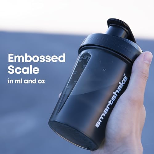 Smartshake Lite 4 Pack 400 ml/13.5 oz Protein Shaker Bottle | Silent Mixing | Leak-Proof Shaker Bottle | Shaker Cups For Protein Shakes | Gym Shaker Bottle | BPA-Free, Dishwasher Safe | - Image 4