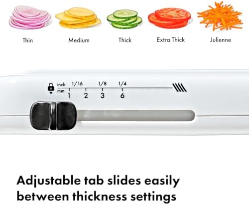 OXO Good Grips Precision Handheld Mandoline, Mandoline Slicer - Image 6