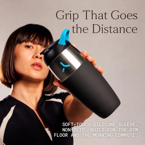 PROMIXX Pursuit Stainless Steel Shaker Bottle 26oz, Black - Image 5