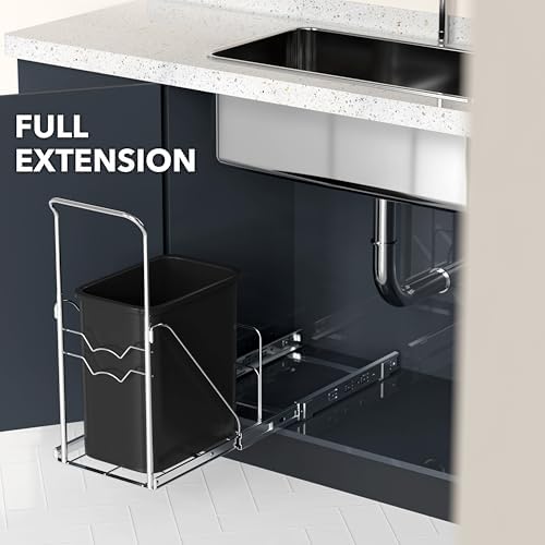 Pull Out Trash Can Shelf (for 7~13 Gal, Can Not Included)
