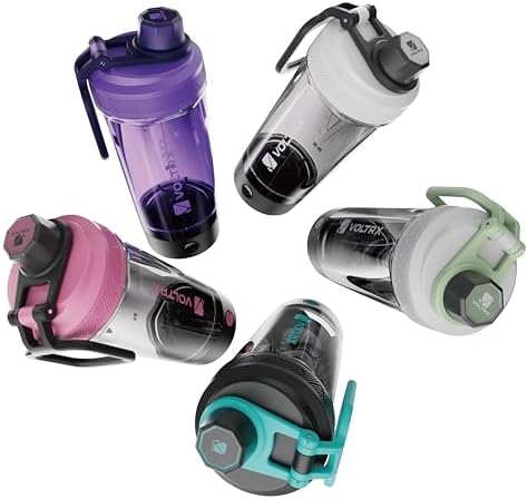VOLTRX Shaker Bottle, Gallium USB C Rechargeable Electric Protein Shake Mixer, Shaker Cups for Protein Shakes and Meal Replacement Shakes, BPA Free, Made with Tritan, Midnight Blue, 27oz - Image 7