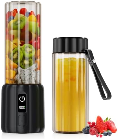 COKUNST Portable Blender, Smoothie Blender with LED Display, 17 oz, Onyx by COKUNST