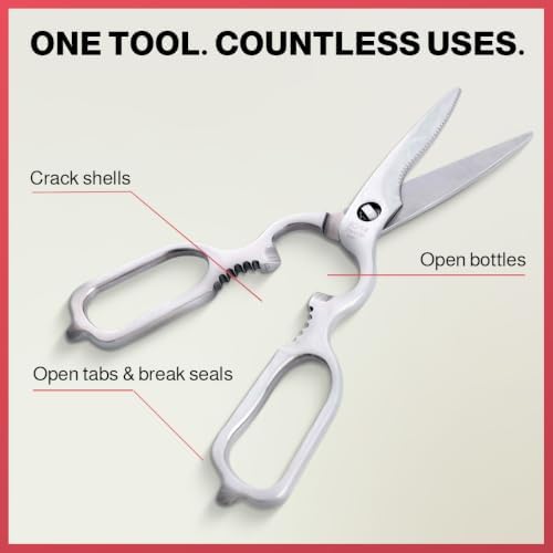 Kitchen Scissors for Food - Heavy Duty Kitchen Shears