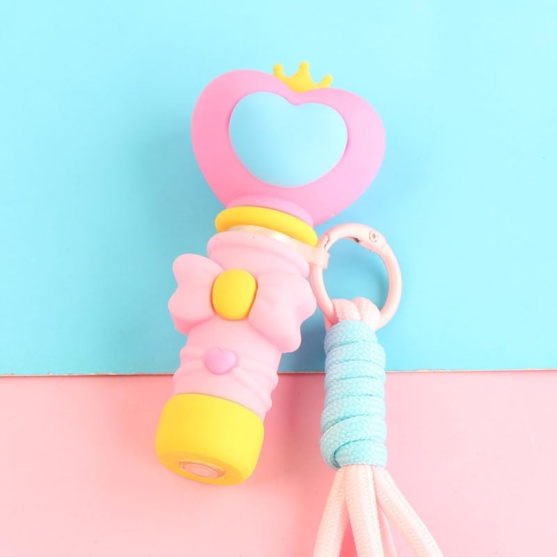 2Pcs 0.17oz Princess Travel Atomizer Bottles, Heart Bow Mini Spray Vessels with Keychain & Strap, Compact Portable Vials for Daily Outdoor Transit - Image 6