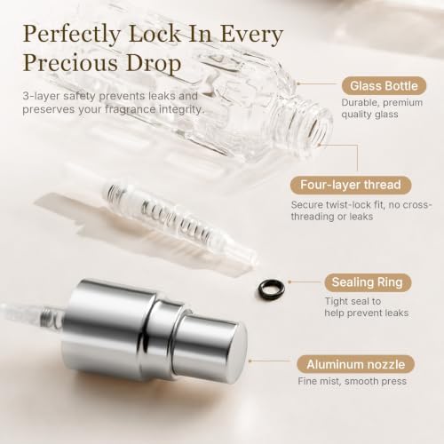 Perfume Bottles, Refillable Spray Bottles (Walnut-10ml,11ml,14ml,15ml,15ml) - Image 6