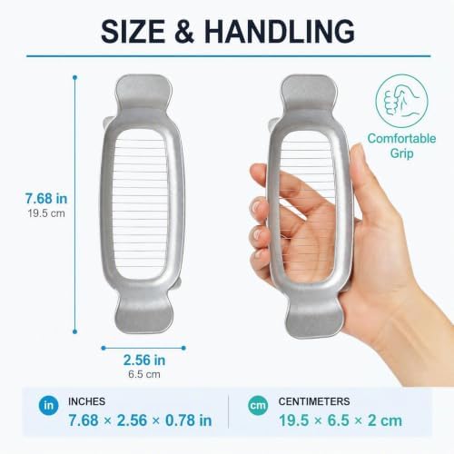 Butter Slicer Stainless Steel Wire Cheese Slicer Cheese Slicer, Kitchen Food Tool for Cuts Cheese, Butter, Eggs, Fruit - Image 2