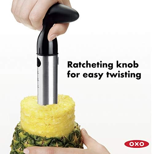 Good Grips Stainless Steel Pineapple Corer & Slicer + Good Grips Apple Corer