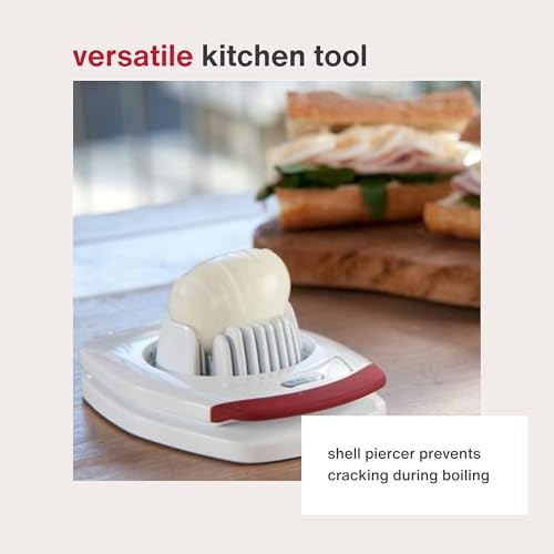 ZYLISS Egg Slicer - Non Slip, Egg Cutter and Wedger with Built in Shell Piercer - Image 5