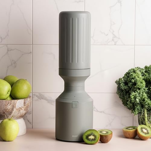 Beast Mega 1200 Stainless Steel Countertop Blender, Sage, 1200W - Image 2