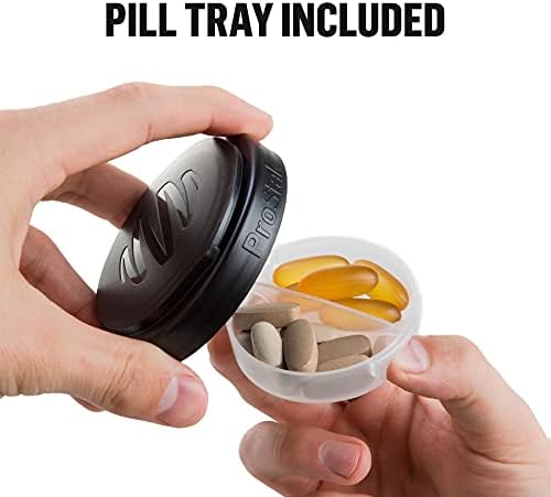 ProStak Plastic Pill Organizer and Storage 22 oz Pebble Grey
