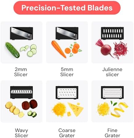 Fullstar Pro Mandoline Vegetable Slicer, 6-in-1 Kitchen Prep Tool - Image 4