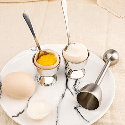 Egg Cracker Topper Cutter Set for Soft Boiled Eggs