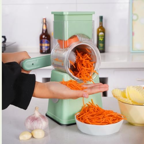 Vegetable Chopper and Spiralizer, Food Chopper with Container, Fruit Slicer, Kitchen Gadgets & Gifts, Home Essentials by Unknown