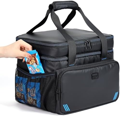 Soft Cooler Lunch Bag, Insulated Lunch Box for Men, 19L Soft Cooler