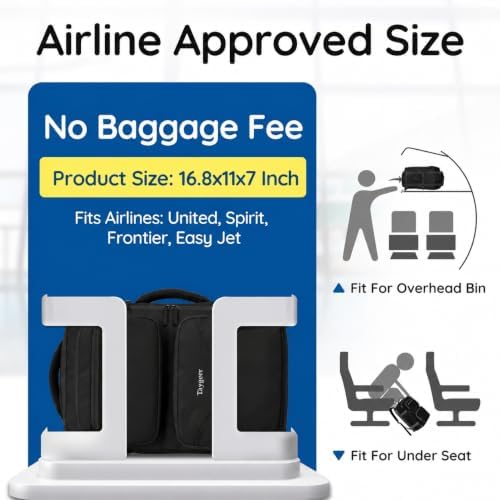 Taygeer Travel Backpack for Men, TSA Travel Laptop Backpack with Shoe Pouch - Image 3