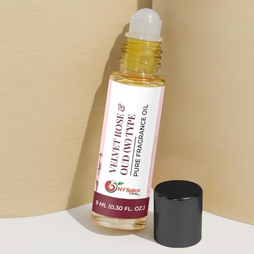 NY Spice Shop Velvet Rose & Oud W Type Musk Fragrance – Pack of 1 Velvet Roses Musk & Unisex Musky Scent – Rich Floral Aroma with Warm Wood Accord – Traditional Arabian Scent for Rose Lovers - Image 3