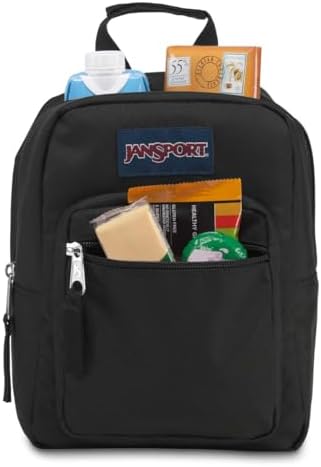 JanSport Big Break Insulated Lunch Bag - Small Soft-Sided Cooler Ideal for Class, Work, or Meal Prep, Black