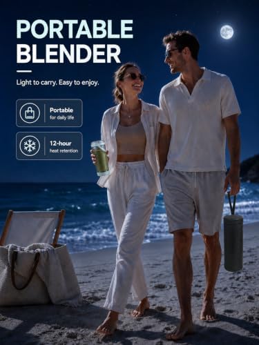 Cordless Portable Blender for Smoothies, Shakes and Ice Crushing - Image 3
