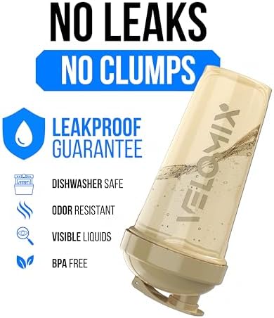 VELOMIX 4 Pack 28oz Protein Shaker Bottle for Protein Mixes, Burgundy - Image 3