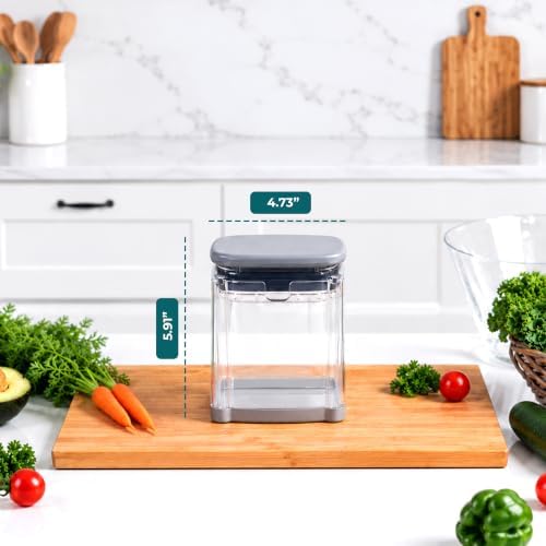 French Fry Cutter, 4-in-1 Stainless Steel Blade Potato Slicer & Dicer, French Fries Cutter, Vegetable Chopper, Onion Cutter, Manual Chopper - Image 2