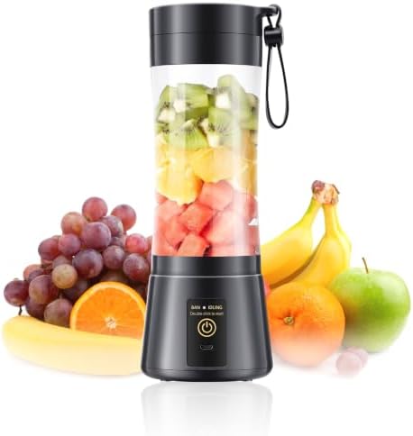 Personal Size Travel Portable Blender - Mini Shakes & Smoothies Blender by cberhrik