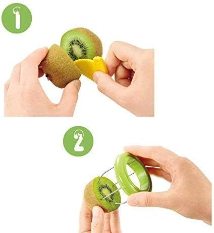 COMBO PACK - Apple Corer, Pineapple Slicer, Pear Pepper Poker, Herb Kale Stripper, Kiwi Tool, Citrus Orange Peeler SUPER SLICER Juicer Prepping PACK