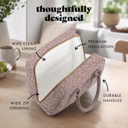 Bloomington Insulated Lunch Bag for Women w/ Containers