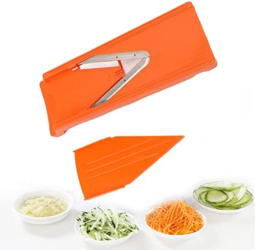 V Shape Blade Mandoline Cutter, Adjustable Mandoline Food Slicer, Food Slicer for Kitchen, Slicer Vegetable Cutter, Manual Mandoline Food Slicer for Cutting Fruits Vegetables - Image 5