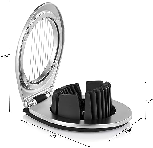 New Star Foodservice Heavy Duty Egg Slicer, 3 Slicing Styles - Image 2