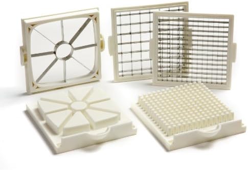 Norpro 846 Multi Chopper with 3 Interchangeable Blades, One Size, White - Image 3