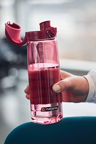 Nalgene On The Fly Lock-Top Water Bottle, Smoke Gray w/Gray, 24 Ounces (Pack of 6) - Image 3