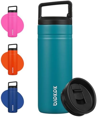 BJPKPK 20 oz Insulated Travel Water Bottle, Coffee Tumbler Stainless Steel by BJPKPK
